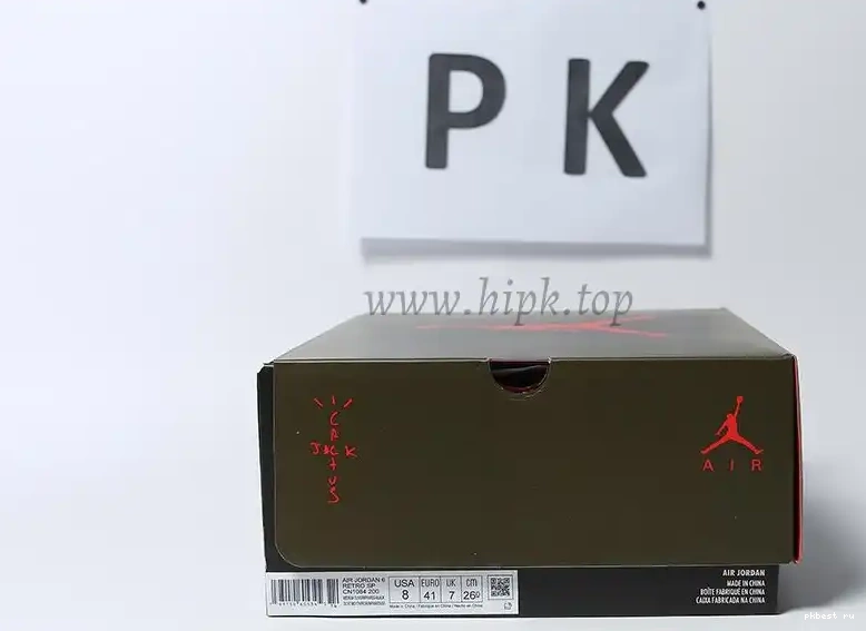 READY PK MATERIALS Scott Travis 6 Jordan GOD SHIP RETAIL TO Retro 0514